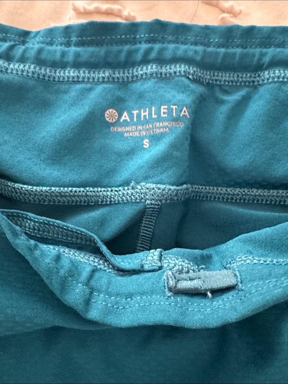 Athleta womans Teal Stretch tennis skirt